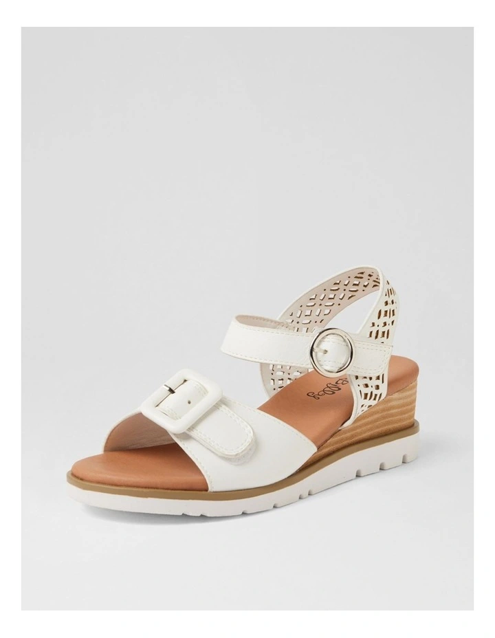 Rampton White Sandals image 2