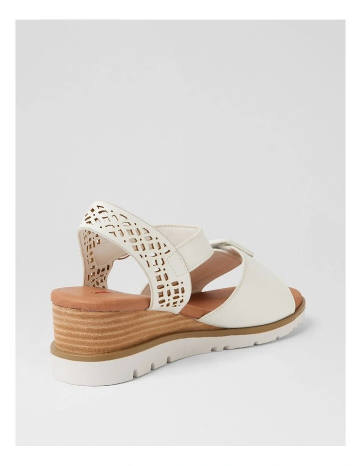 Rampton White Sandals image 3