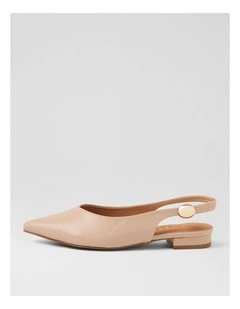Foosh W Nude Flat Shoes