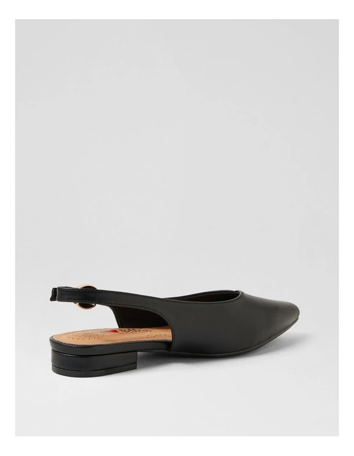 Foosh W Black Flat Shoes image 3