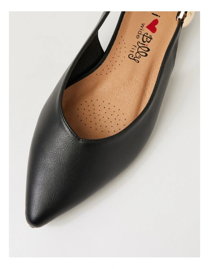 Foosh W Black Flat Shoes image 4