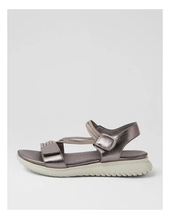 Edwyna Pewter Sandals