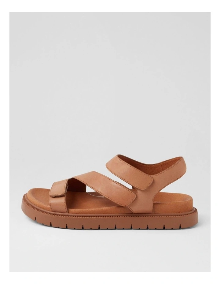 Hamilton Tan Leather Sandals image 1