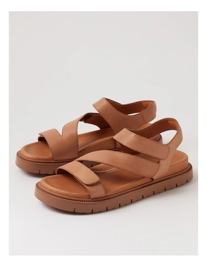 Hamilton Tan Leather Sandals image 5