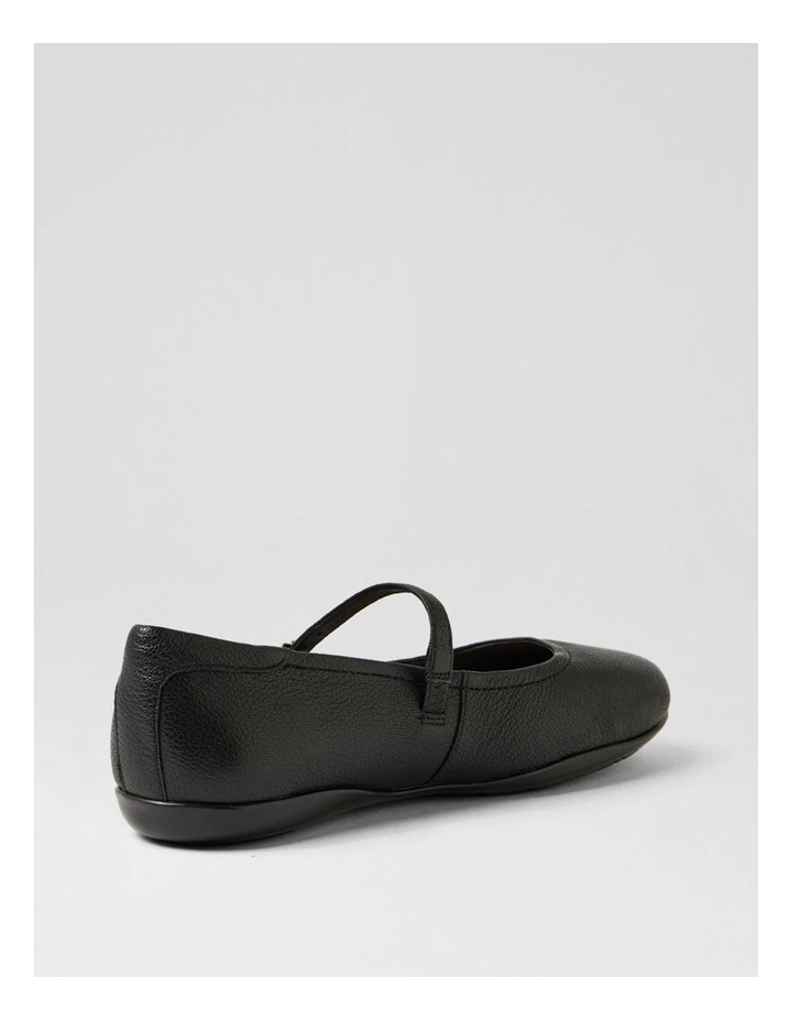 Aurora Black Leather Mary Janes image 3