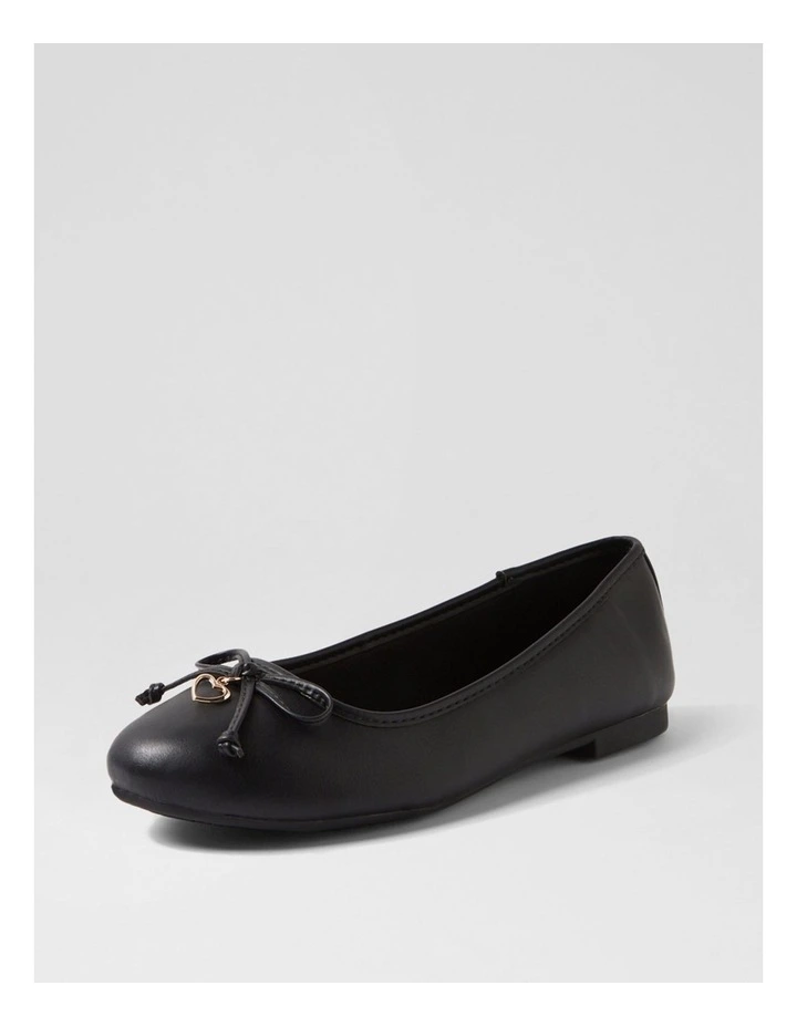 Dreamie Black Flat Shoes image 2