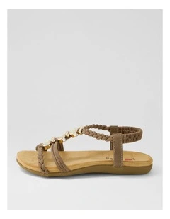 Franki Taupe Multi Sandals