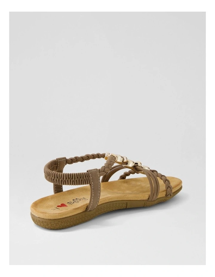 Franki Taupe Multi Sandals image 3