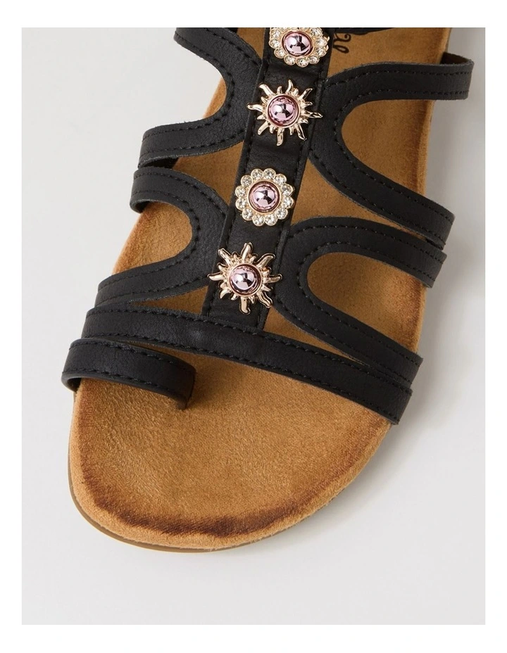 Feeler Black Sandals image 4