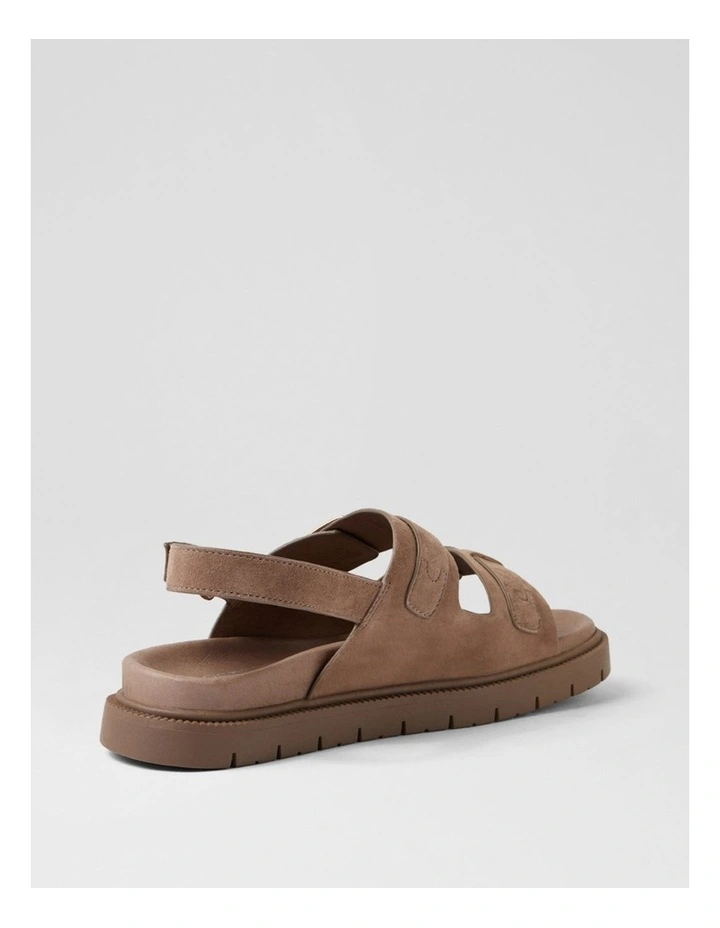 Hobart Taupe Suede Slides image 3