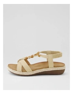 Landue Latte Nubuck Pu Sandals