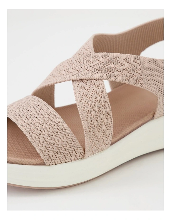 Haring Blush Knit Sandals image 5
