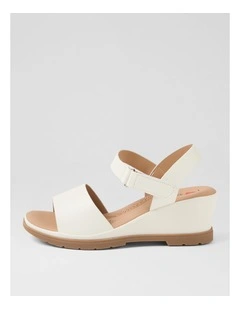Parkie White Sandals
