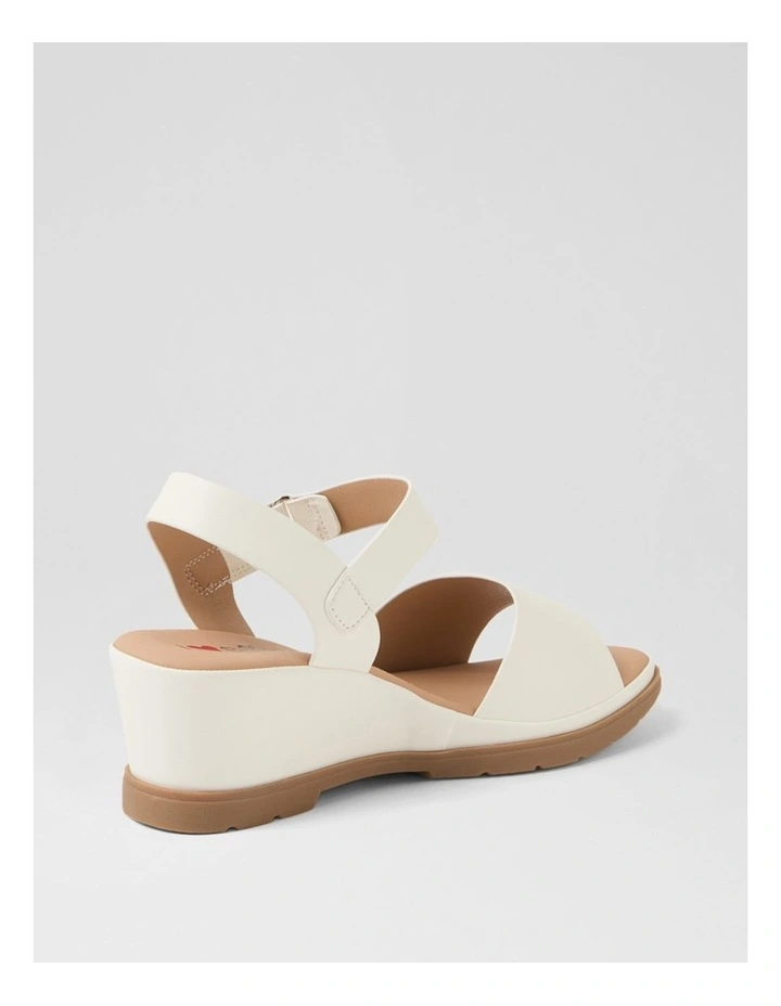 Parkie White Sandals image 3
