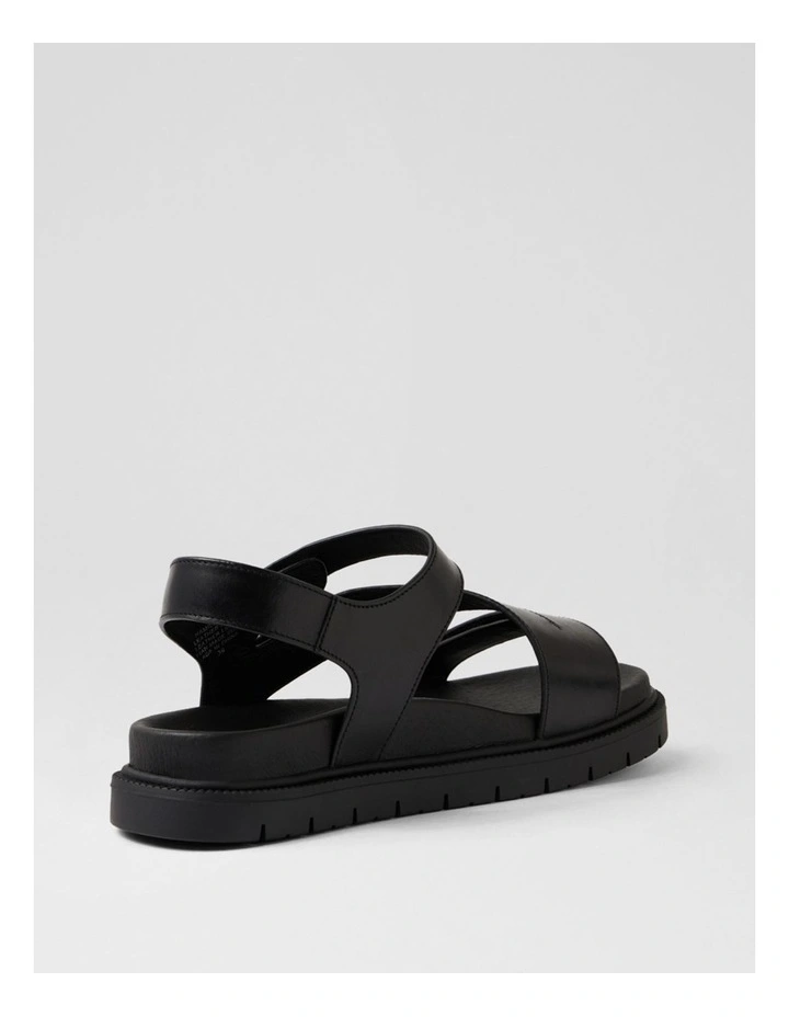 Hamilton Black Leather Sandals image 3