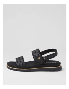 Bizzkit Black Weave Black Sandals