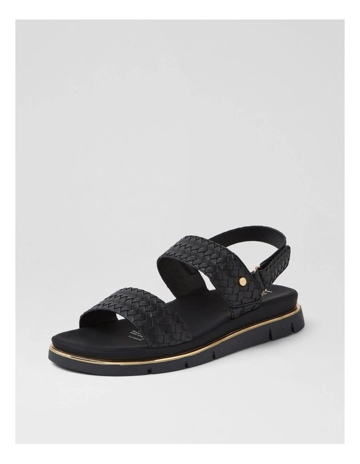 Bizzkit Black Weave Black Sandals image 2