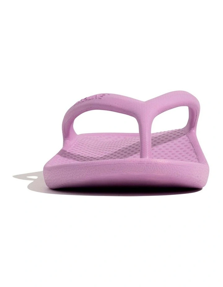 Archline Orthotic Foam Thongs Arch Support Flip Flops Orthopedic Rebound - Lilac image 3