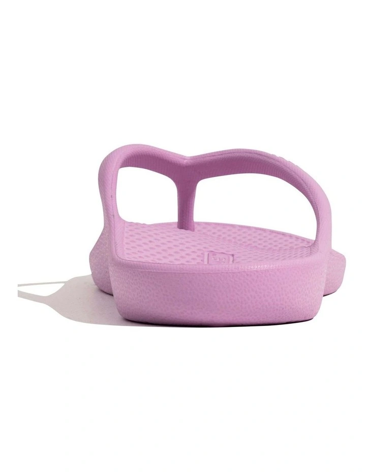 Archline Orthotic Foam Thongs Arch Support Flip Flops Orthopedic Rebound - Lilac image 7