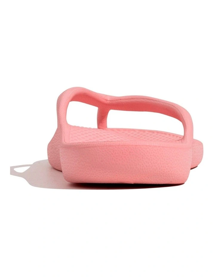 Archline Orthotic Foam Thongs Arch Support Flip Flops Orthopedic Rebound - Pink image 3