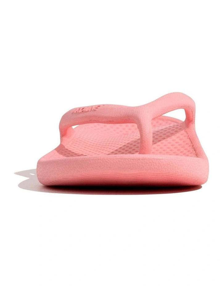 Archline Orthotic Foam Thongs Arch Support Flip Flops Orthopedic Rebound - Pink image 4