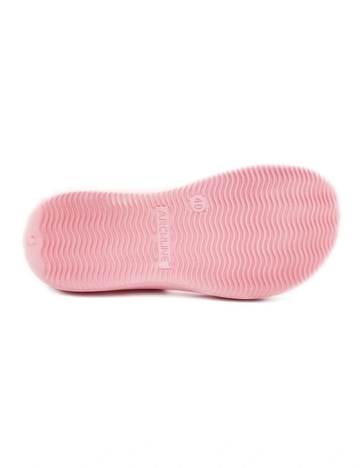 Archline Orthotic Foam Thongs Arch Support Flip Flops Orthopedic Rebound - Pink image 7