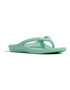 Archline Orthotic Foam Thongs Arch Support Flip Flops Orthopedic Rebound - Mint Green