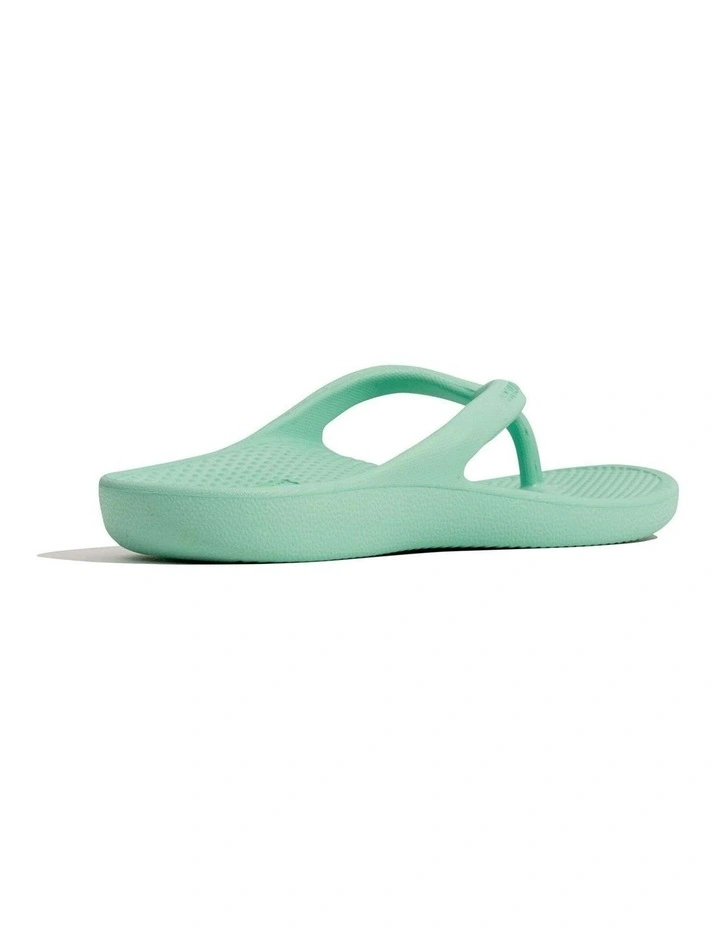 Archline Orthotic Foam Thongs Arch Support Flip Flops Orthopedic Rebound - Mint Green image 3
