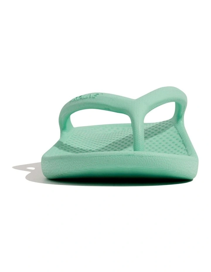 Archline Orthotic Foam Thongs Arch Support Flip Flops Orthopedic Rebound - Mint Green image 5