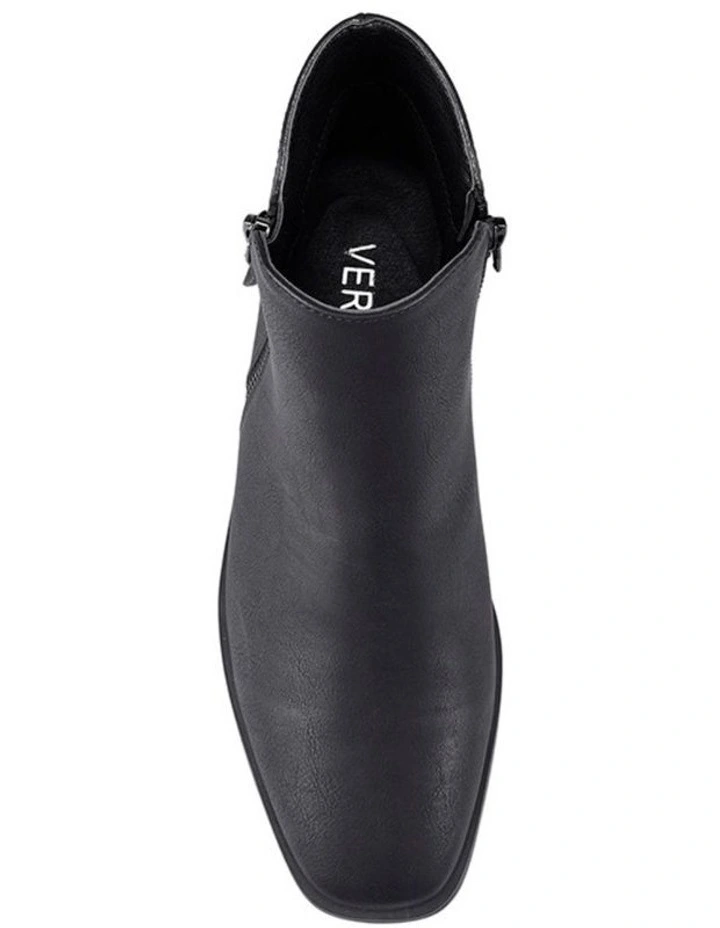 Hawk Ankle Boots - Black Softee image 3