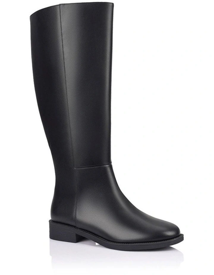 Gabe Wide Calf Tall Boot - Black image 2