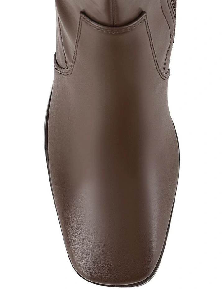 Liza Knee High Boots - Chocolate Brown image 3