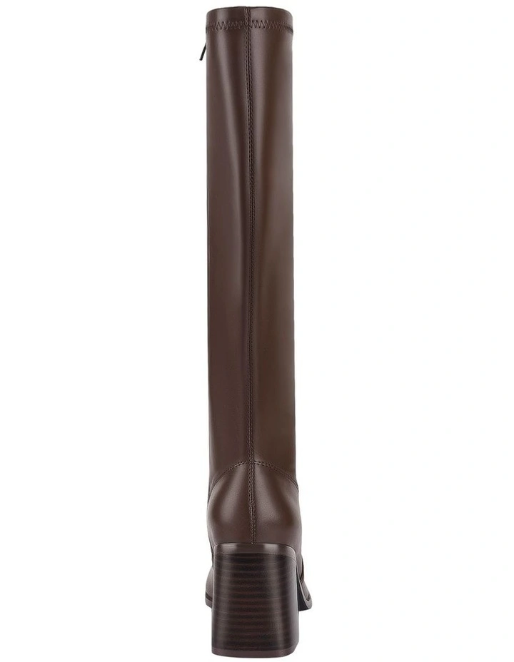 Liza Knee High Boots - Chocolate Brown image 4
