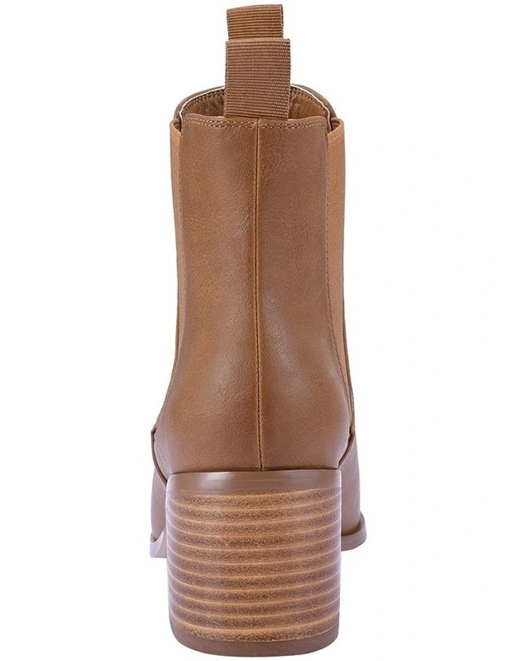 Filo Chelsea Ankle Boots - Tan Softee image 3