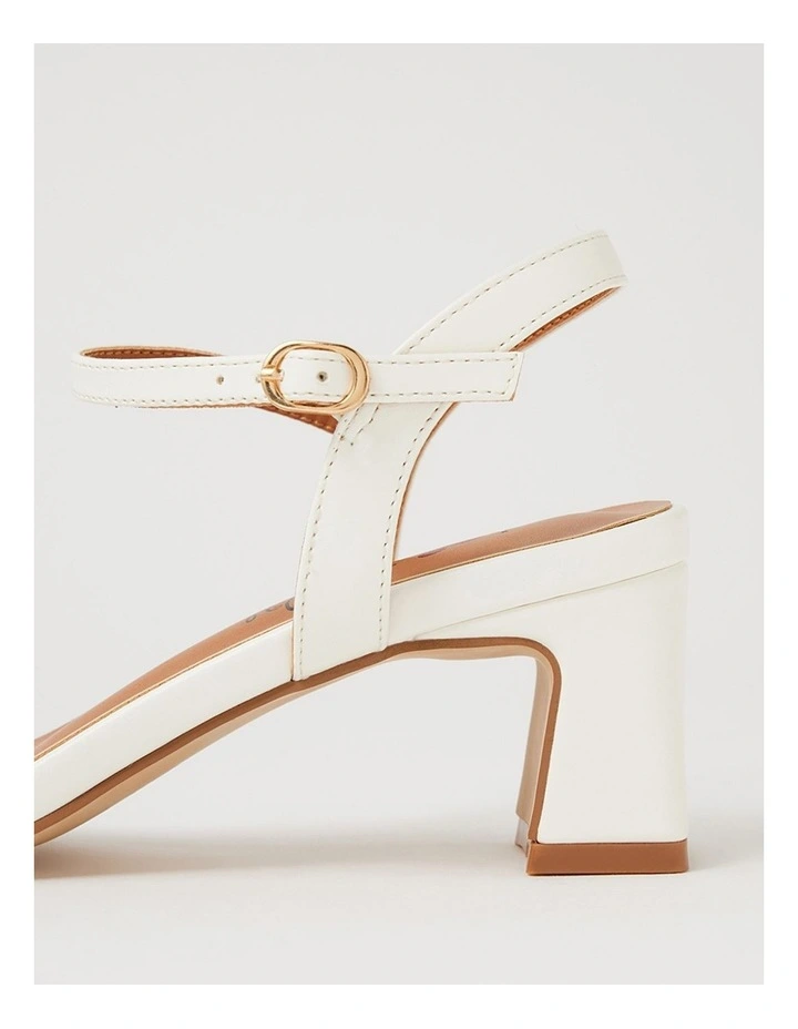 Seranto White Sandals image 5
