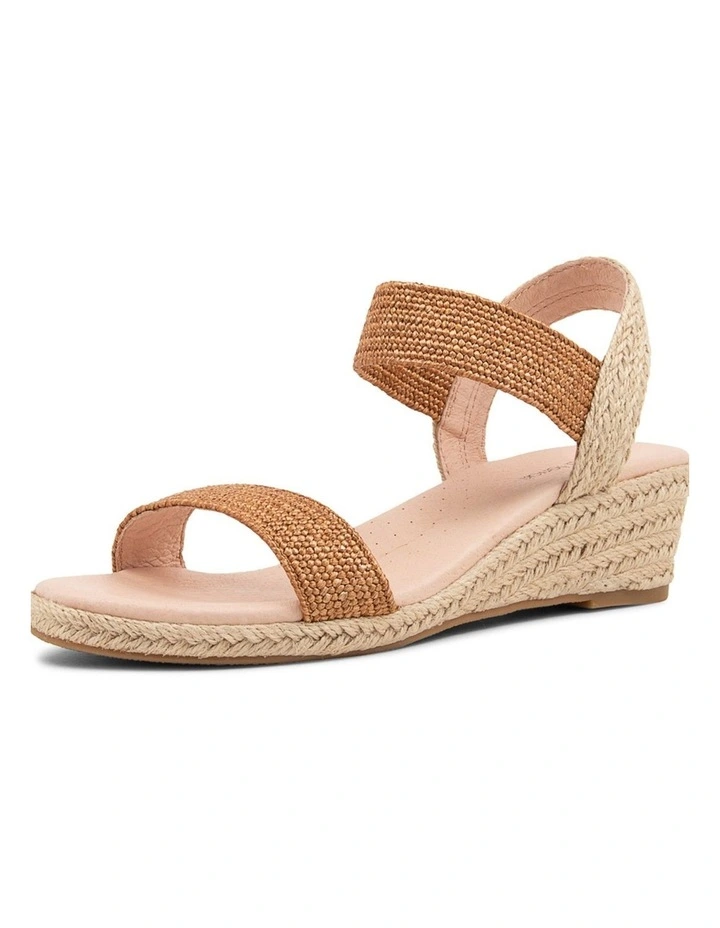 Havan Tan Weave Elastic Espadrilles image 2
