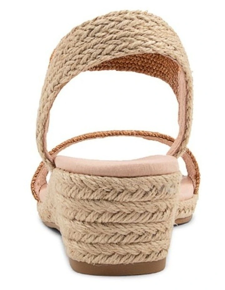 Havan Tan Weave Elastic Espadrilles image 3