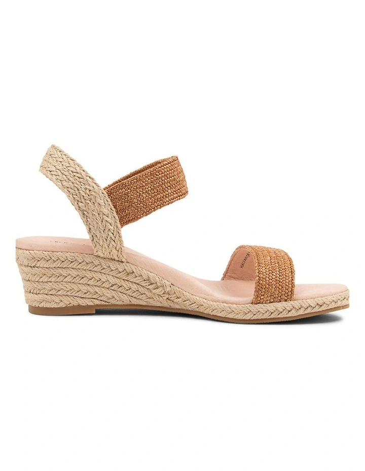 Havan Tan Weave Elastic Espadrilles image 4