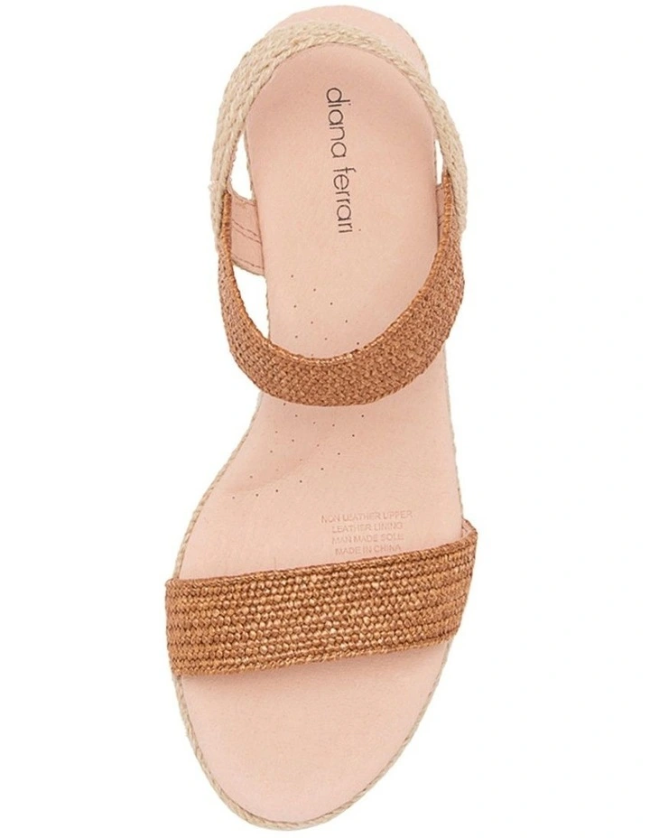Havan Tan Weave Elastic Espadrilles image 5