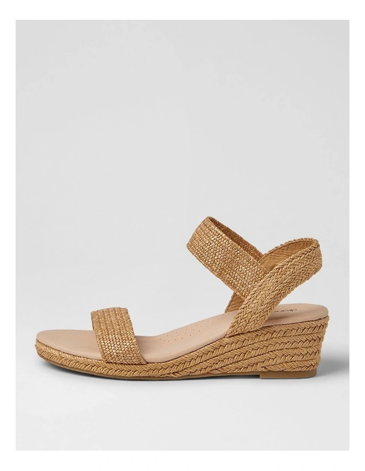Havan Caramel Weave Elastic Sandals image 1