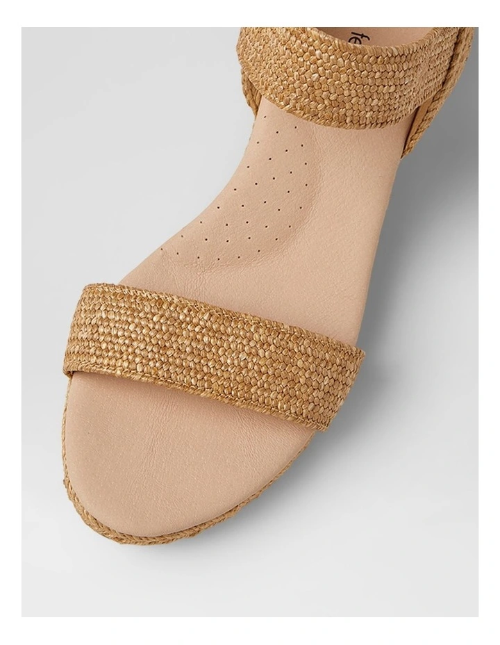 Havan Caramel Weave Elastic Sandals image 4