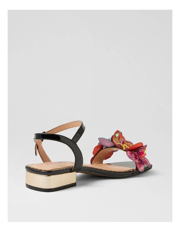 Chrysalis Black Patent Pu Sandals image 3