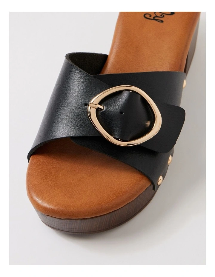 Felcee Black Sandals image 4