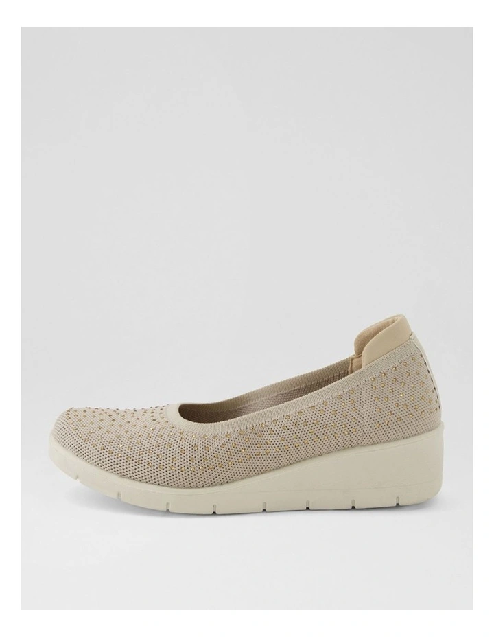 Elissa Taupe Multi Flat Shoes image 1