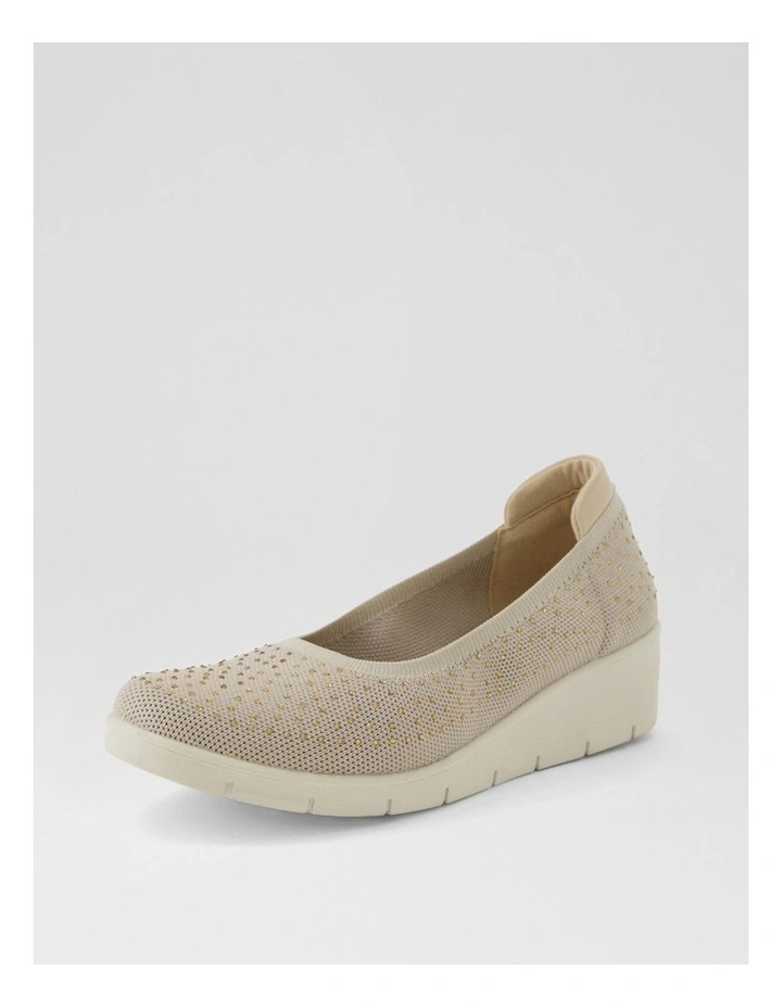 Elissa Taupe Multi Flat Shoes image 2