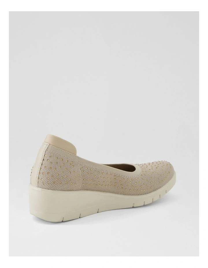 Elissa Taupe Multi Flat Shoes image 3