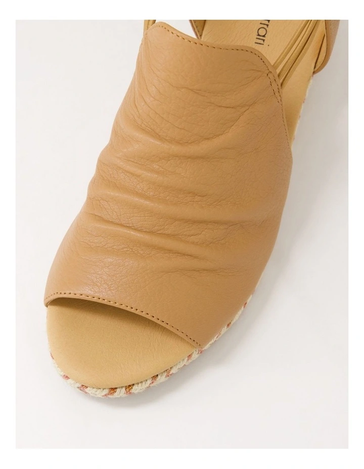 Hlensia Light Tan Multi Rope Leather Sandals image 4
