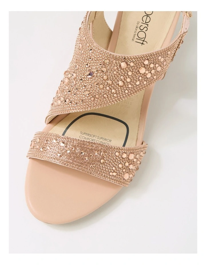 Drews Pale Gold Jewels Sandals image 4