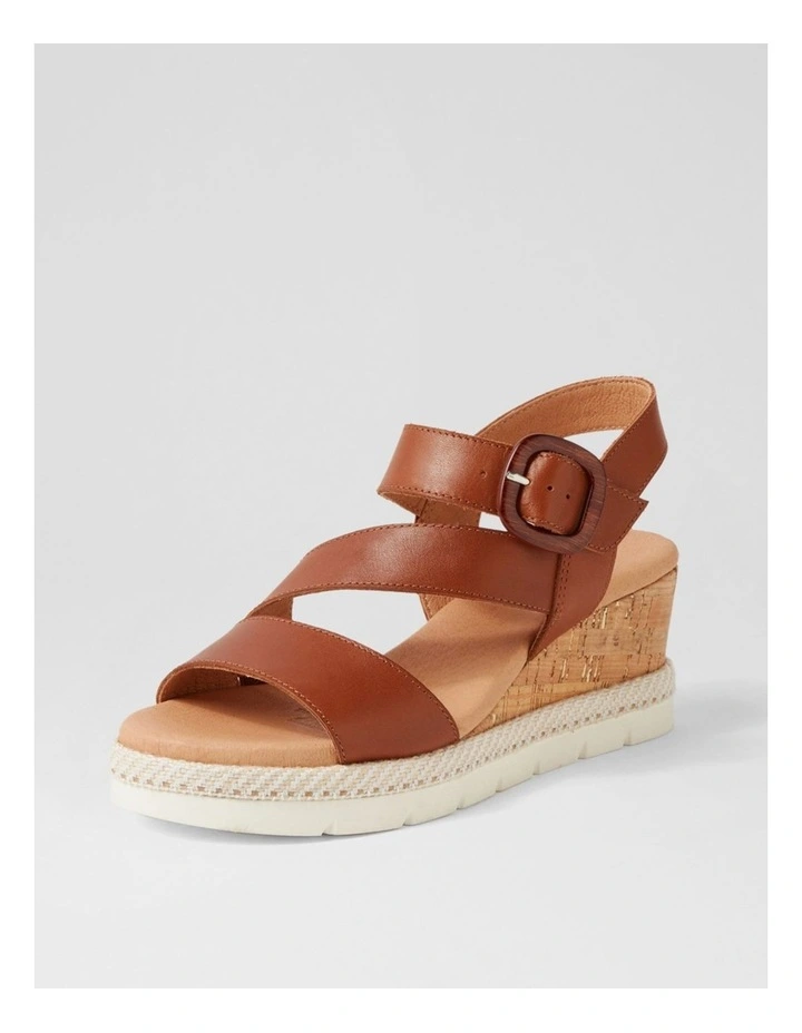 Jennis Cognac Leather Sandals image 2