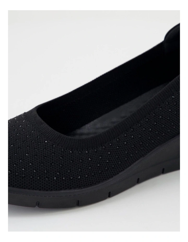 Elissa Black Multi Flat Shoes image 5